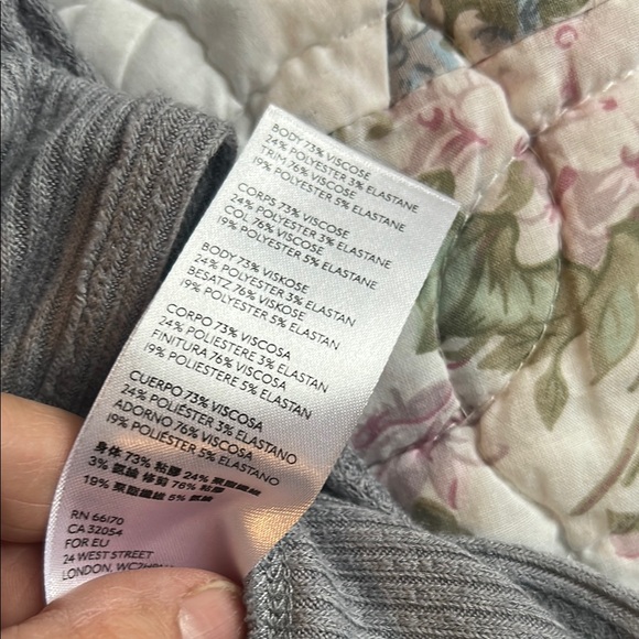 Free People blue grey long sleeve tunic oversized with Relaxed Fit - Picture 6 of 8